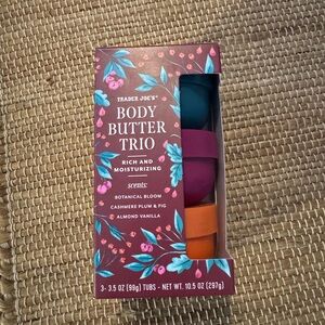 Trader Joe’s Holiday Body Butter Trio Winter 2025